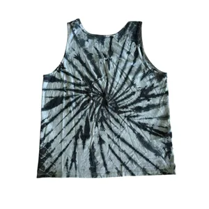 Alice‎ + Olivia Jeans Rolling Stones Sleeveless Tee Tank Medium/Large Tie Dye thumbnail 6
