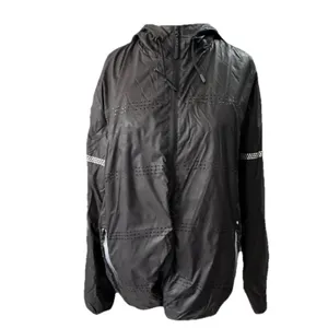 ZYIA Active Black Hooded Windbreaker Jacket Womens Medium M New With Tags NWT thumbnail 15