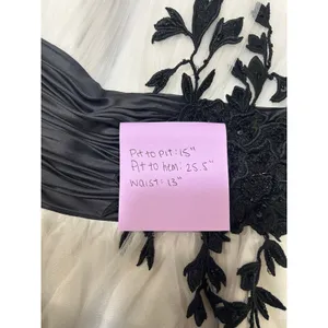 Sherri Hill‎ White Black Floral Lace Strapless Bubble Hem Mini Dress 4 Hoco Prom thumbnail 9