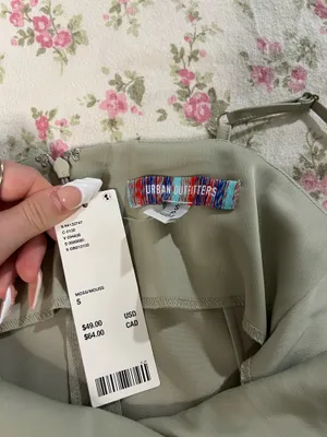 urban outfitters satin mini dress thumbnail 3