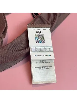 UGG Francis Bralette Taupe Brown Size L NWT Wireless Soft thumbnail 7