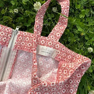 Altar’d State Zipper Retro Floral Crop thumbnail 3