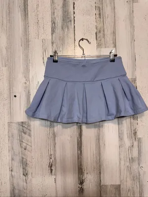 Urban Outfitters Out From Under Blue Pleated Tennis Skort Womens Small Mini Skir thumbnail 3