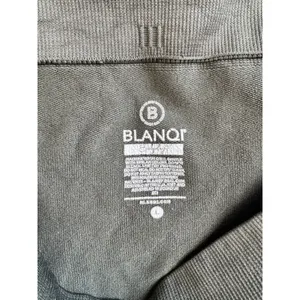 Blanqi Maternity Leggings Large Forest Green Over The Belly Everyday Supportive thumbnail 4