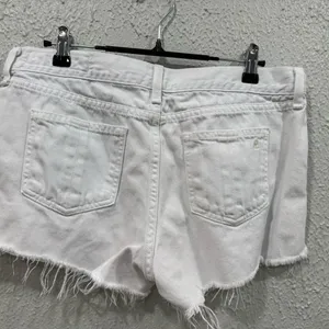 Rag & Bone Cut Off Short in White Freeport Size 27 thumbnail 3