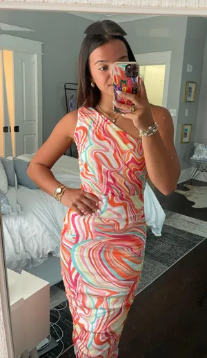 Funky Neon Dress thumbnail 2