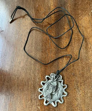 Vintage Express fish necklace thumbnail 1