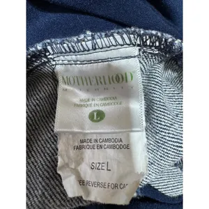 Motherhood‎ Maternity Jeans Womens Secret Fit Belly Bootcut Blue L thumbnail 6