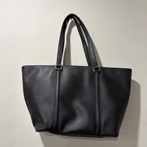Kate Spade New York Black Leather Tote Bag Purse‎ Large Cow Leather Classic thumbnail 4