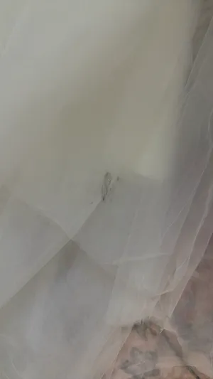 NWT Lulus White High Low Bridal Dress thumbnail 3
