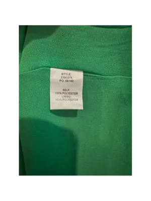 Anthropologie Current Air Floral Print Pleated Midi Dress in Green Size S thumbnail 8