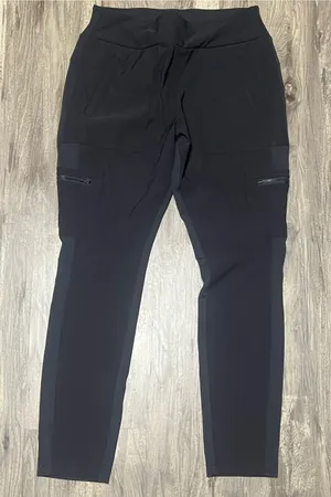 Athleta Headlands Hybrid Cargo Tight Black Size 12 thumbnail 1