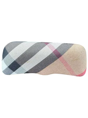 Burberry iconic Nova Check Plaid Clamshell Hard Eyeglass Case thumbnail 2