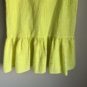 Anthropologie Corey Lynn Calter Yellow Mariah Textured Mini Dress Size Medium thumbnail 11