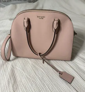 kate spade Pink Dome Satchel with Gold Hardware thumbnail 1