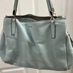 Coach. Baby Blue Satchel. thumbnail 5