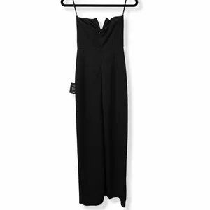 NEW Lulus Dedicated To Glamour Black Strapless Maxi Dress Gala-Ready Gown Small thumbnail 7