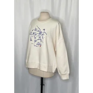 CLEOBELLA Los Angeles California Sweatshirt‎ Pullover Graphic Map Hearts L.A. XL thumbnail 4