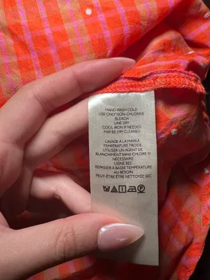 Maeve by Anthropologie Plaid Button down Size 12 thumbnail 7