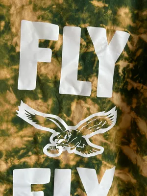 NFL Philadelphia Eagles Acid wash/tie dye shirt thumbnail 4