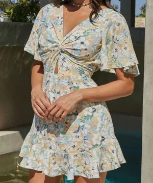 Selfie Leslie | Derby Twisted Dress thumbnail 1
