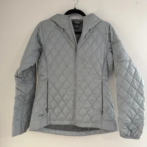 Outdoor Research Women's Eryn Hoody Quilted Puffer Coat‎ Jacket Size Medium thumbnail 1