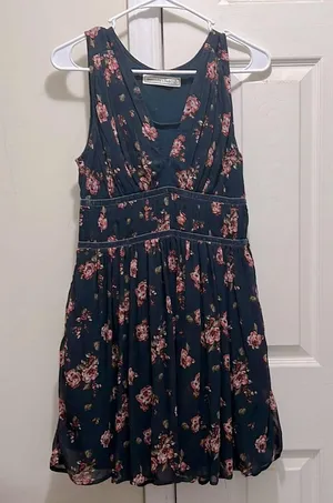 Abercrombie fun floral sundress. Small. thumbnail 1