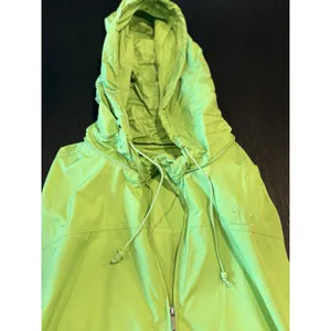 lizgolf Women’s NWT $69 Green Golf Windbreaker Vest Jacket Pouch Hoodie Zip XL thumbnail 9