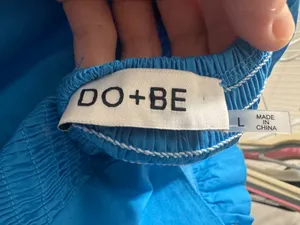 DO+BE Blue Top Ruffle thumbnail 4