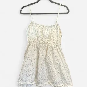 Free People Gabby Mini Dress In White Floral Print Small thumbnail 5