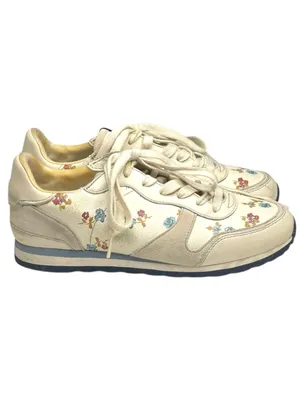 Coach ✽ C142 Runner Running Shoes Sneakers ✽ Chalk Tossed Rose Print ✽ 8.5M ✽ thumbnail 2