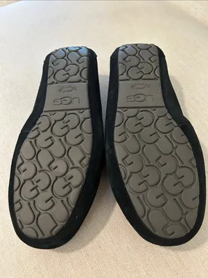 UGG Willow Slipper - Women's, Black, Size 12, NWOT Display pair thumbnail 6