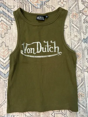 Tank Top Green Size M thumbnail 1