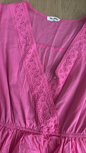 Day & Moon Mini Dress Pink thumbnail 2