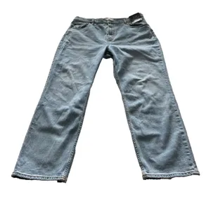 Abercrombie & Fitch 90s Straight Jeans Women's 34 18S Ultra High Rise NWT thumbnail 4