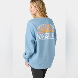 O'Neill Women's Sky‎ Blue Sunburst Sweatshirt thumbnail 2