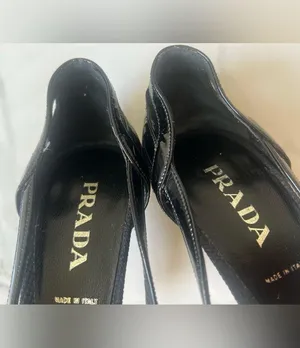 PRADA vero cuoio Sandals Heels sz 36 (6) thumbnail 5