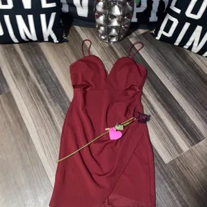 Windsor Red Ruched Spaghetti Strap Mini Dress thumbnail 11
