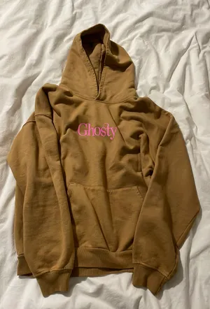 Lonely Ghost Brown Hoodie thumbnail 2
