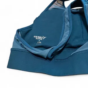 Old-navy Women's Blue and Green Bra thumbnail 3