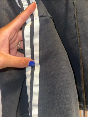 Adidas Cropped Hoodie- Black+White thumbnail 8