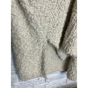 POL cream Boucle long open cardigan super soft cozy layer women's‎ size medium thumbnail 2