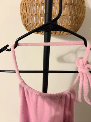 Forever 21 Light Pink Terry Slip Chemise thumbnail 4
