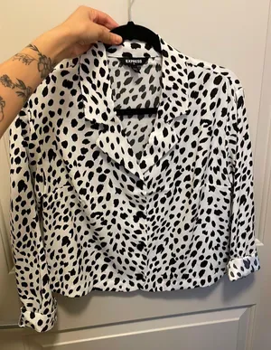Black Polka Dot Top thumbnail 1
