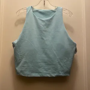 Old Navy sleeveless light blue tank top thumbnail 2
