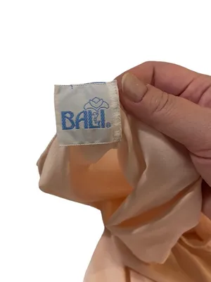 Vintage Bali Slip Skirt Pink Size M Cottagecore Coquette Spring Satin Bohemian thumbnail 3
