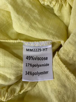 Double Crazy Yellow Mini Dress thumbnail 4