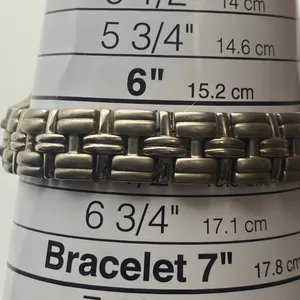 Anne Klein II Silver Stainless Steel Day Indicator Watch Working thumbnail 2