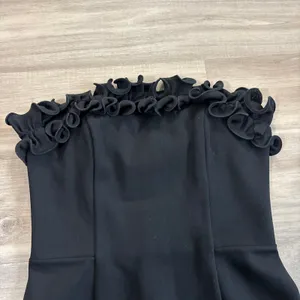 Amanda Uprichard Black Envy Mini Dress Women Size Small thumbnail 4