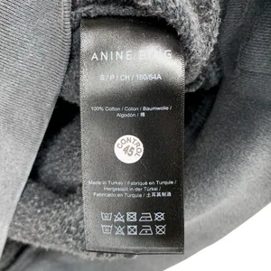 Anine Bing Vintage Bing Eagle Graphic Sweatshirt Black S NWT thumbnail 9
